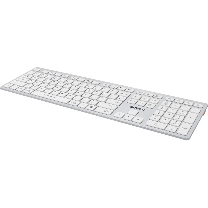 Клавиатура A4Tech Fstyler FBX50C белый USB беспроводная(FBX50C WHITE)