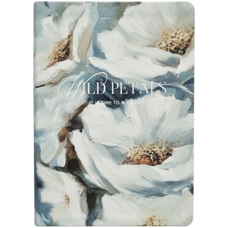 Ежедневник датированный 2026 IF 14х20см 176л, интегр, Petals I1727/bouqet