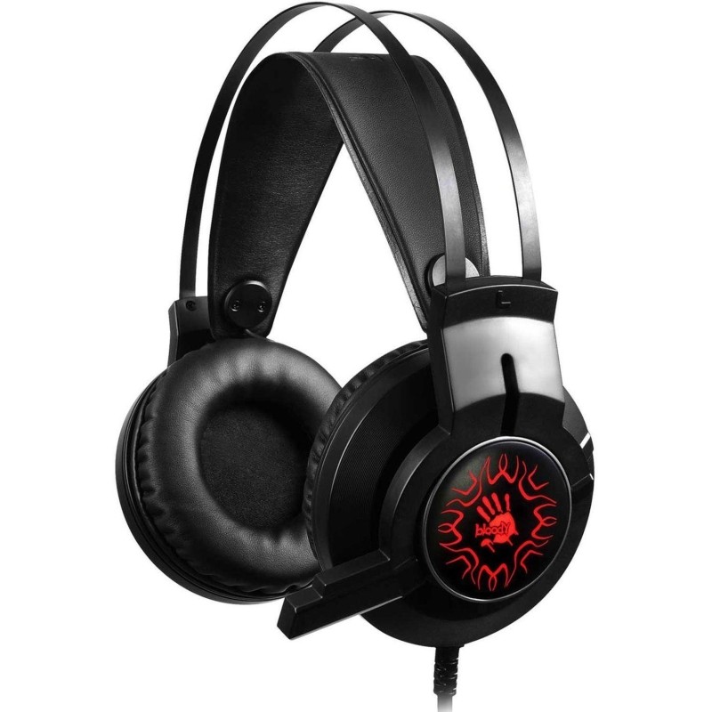 Гарнитура A4Tech Bloody (J437) черный 1.8м мониторные USB