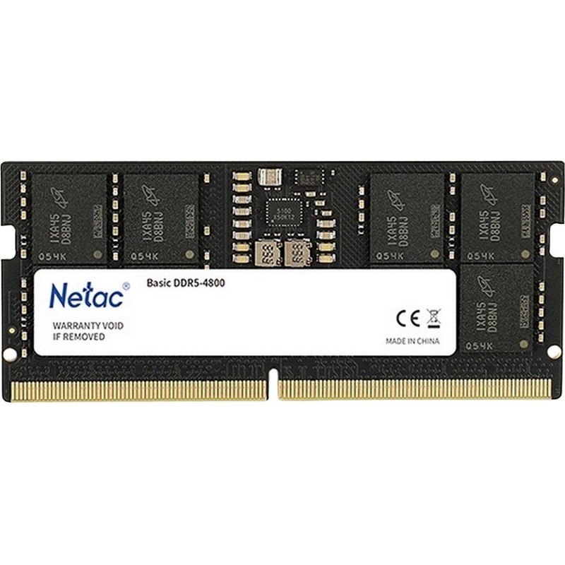 Модуль памяти Netac Basic SODIMM 16GB DDR5-4800(NTBSD5N48SP-16)