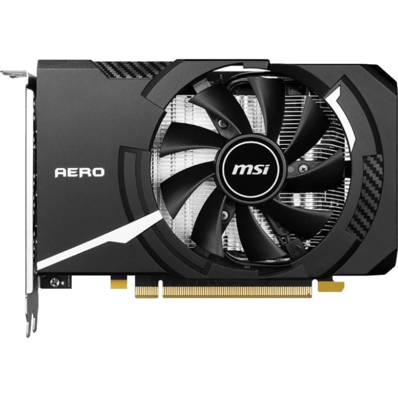 Видеокарта MSI PCI-E 4.0 RTX 4060 AERO ITX 8G OC 2490/17000/HDMI/DPx3