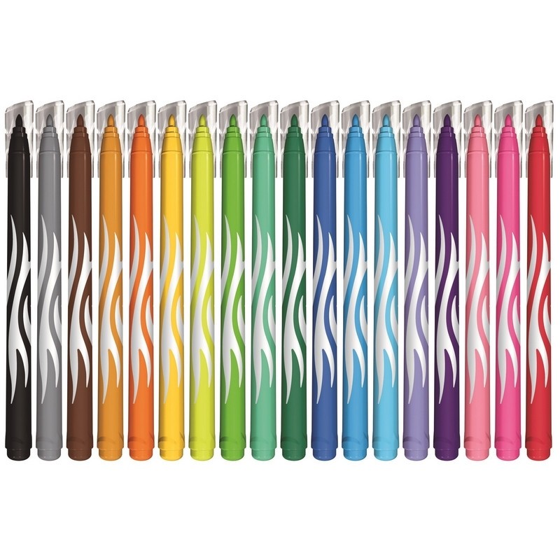 Фломастеры Maped COLOR&#039;PEPS JUNGLE 18 цв 845421 картон,845421