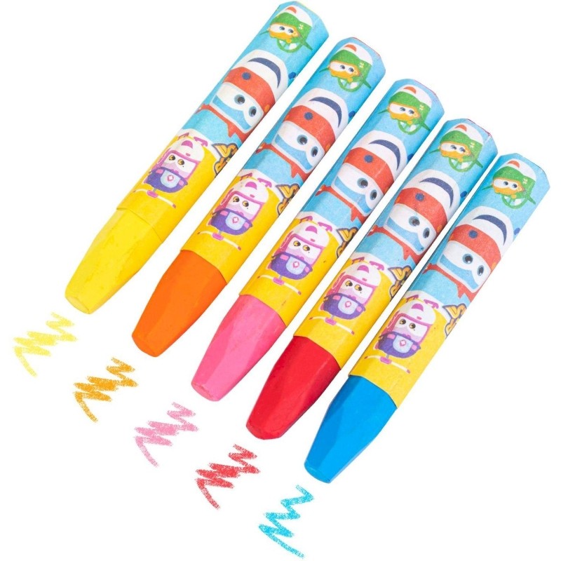 Пастель масляная Deli  Super Wings набор 24 цвета EC009-24
