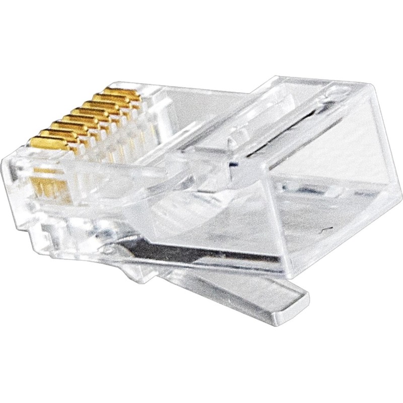 Коннектор ExeGate RJ-45 Кат.6 (8P8C) под одножильный (100шт/уп)&lt;EX283691RUS