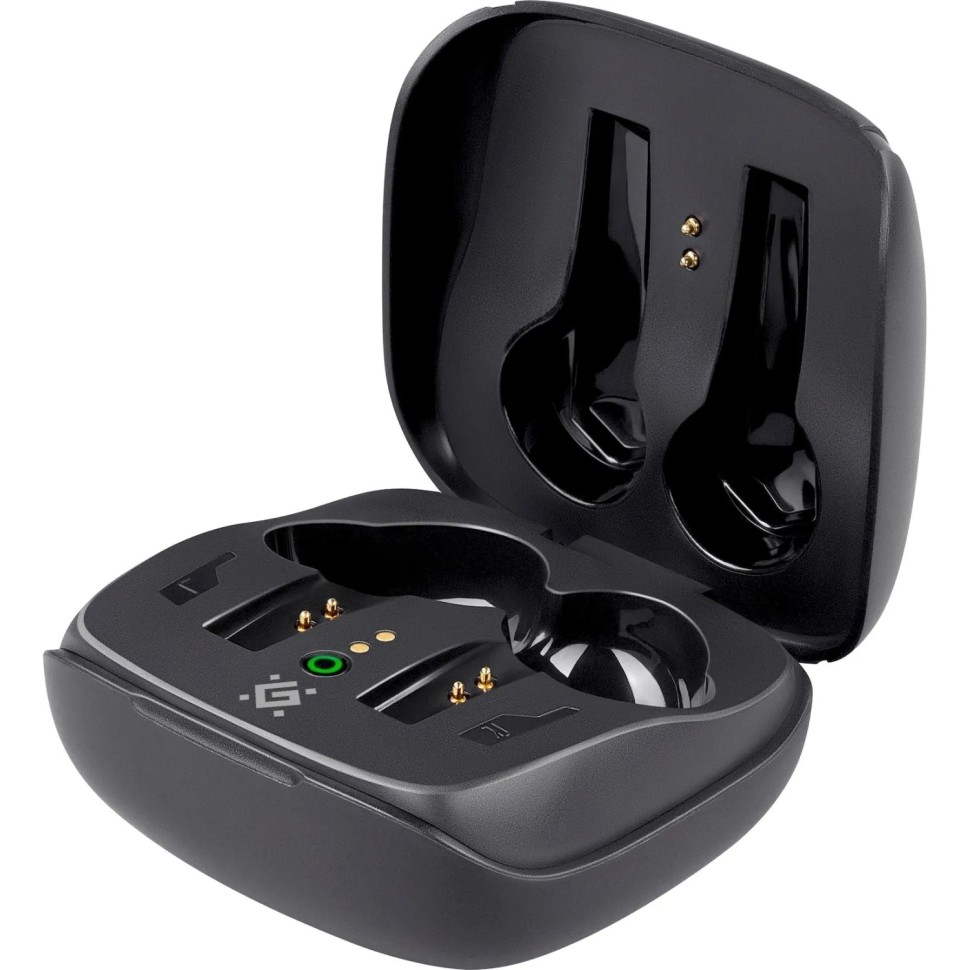 Наушники Defender CyberDots 280 черный, игровые, Bluetooth