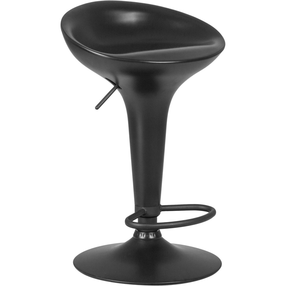 Стул барный LO_DOBRIN BOMBA BLACK LM-1004-N чёрный/черный 2шт/уп