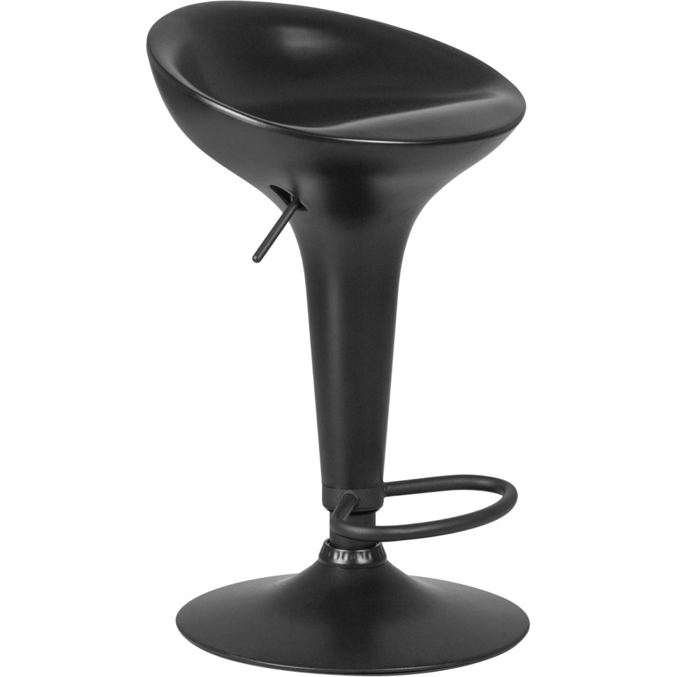 Стул барный LO_DOBRIN BOMBA BLACK LM-1004-N чёрный/черный 2шт/уп