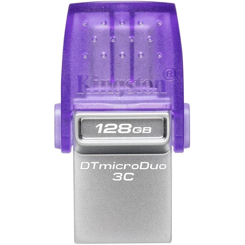 Флеш-память Kingston microDuo 3C G3, 128 Гб, USB 3.2 &amp; USB Type-C и Type-A