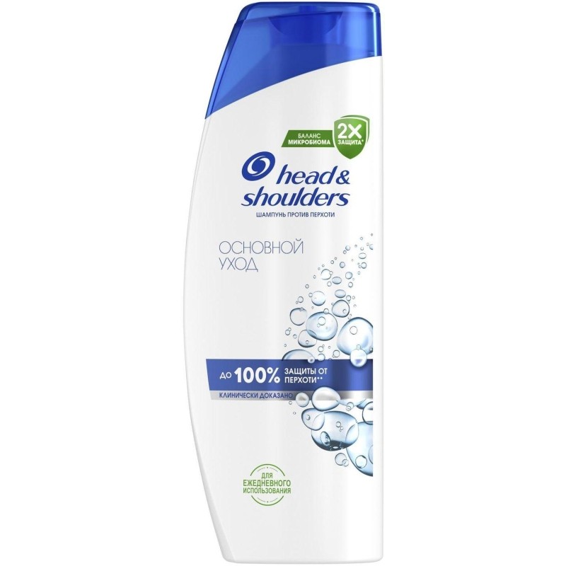 Шампунь HEAD &amp; SHOULDERS основной уход  400 мл