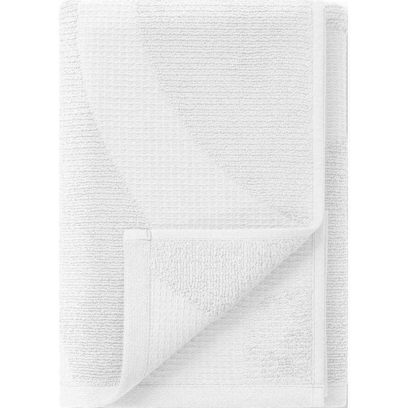 Полотенце махровое Verossa 70х140 Wave Texture, 480 гр/м2, белый, 797263