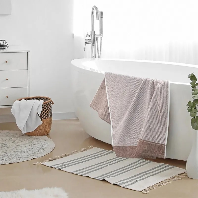 Полотенце махровое УЗБ Line, L 70х130 кор,160424