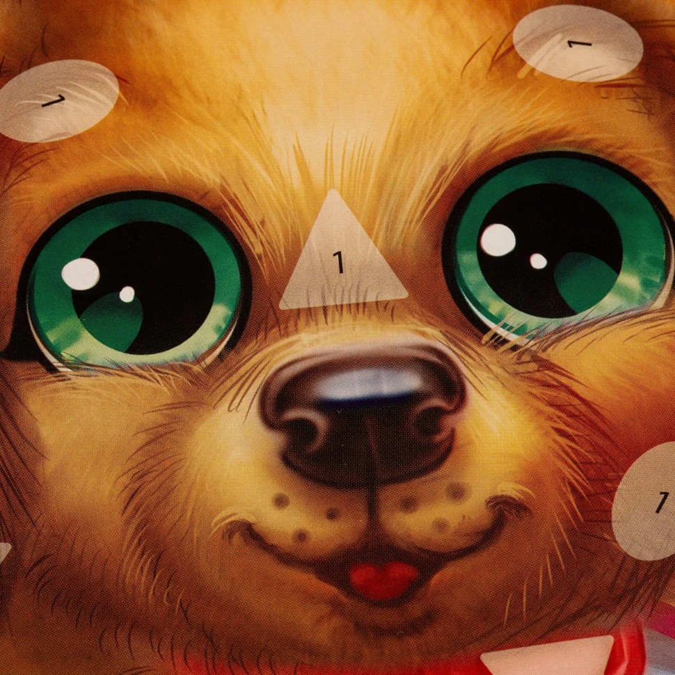 Аппликация 21х30 см котик и песик МУЛЬТИ АРТ EVAGEO-112386 Аппликация 21х30 см котик и песик МУЛЬТИ АРТ EVAGEO-112386