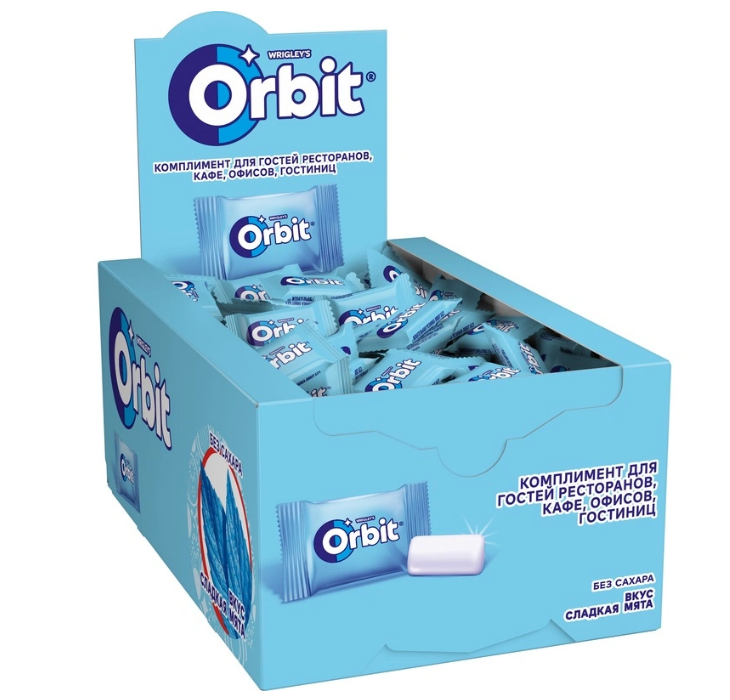 Жевательная резинка Orbit Сладкая мята 408 г