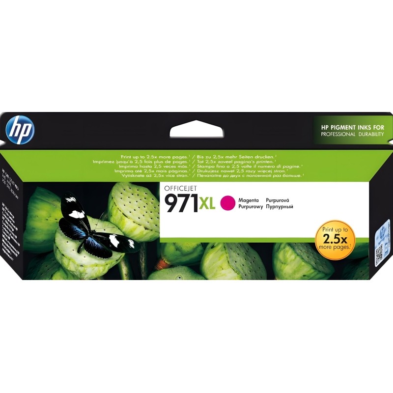 Картридж струйный HP 971XL CN627AE пурп. пов.емк. для OJ Pro X576dw