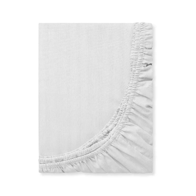 Простыня на резинке 160х200 см, страйп-дизайн, 105г/м2, Warm white 782099