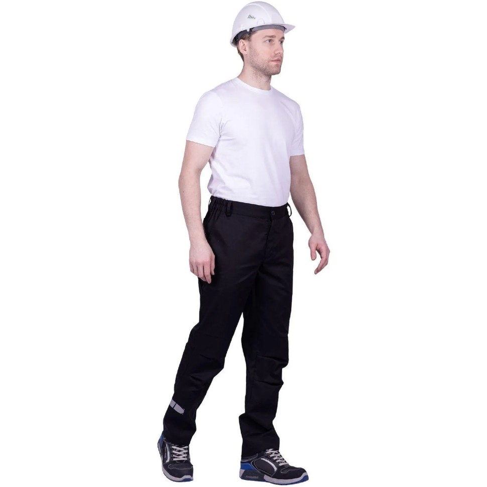 Брюки лет муж СТРОНГ (Брю1608) бир/черн (96-100, 170-176)