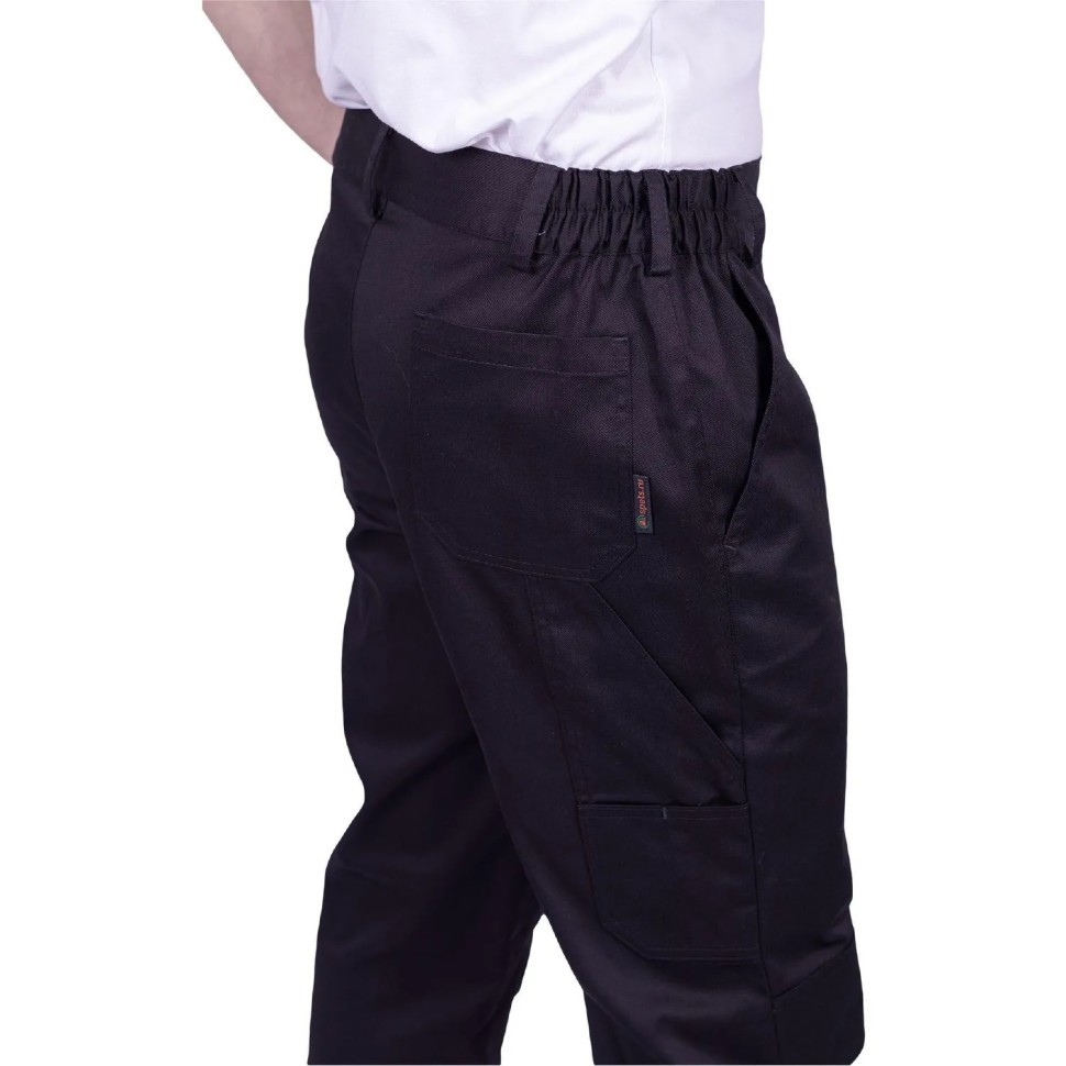 Брюки лет муж СТРОНГ (Брю1608) бир/черн (96-100, 170-176)