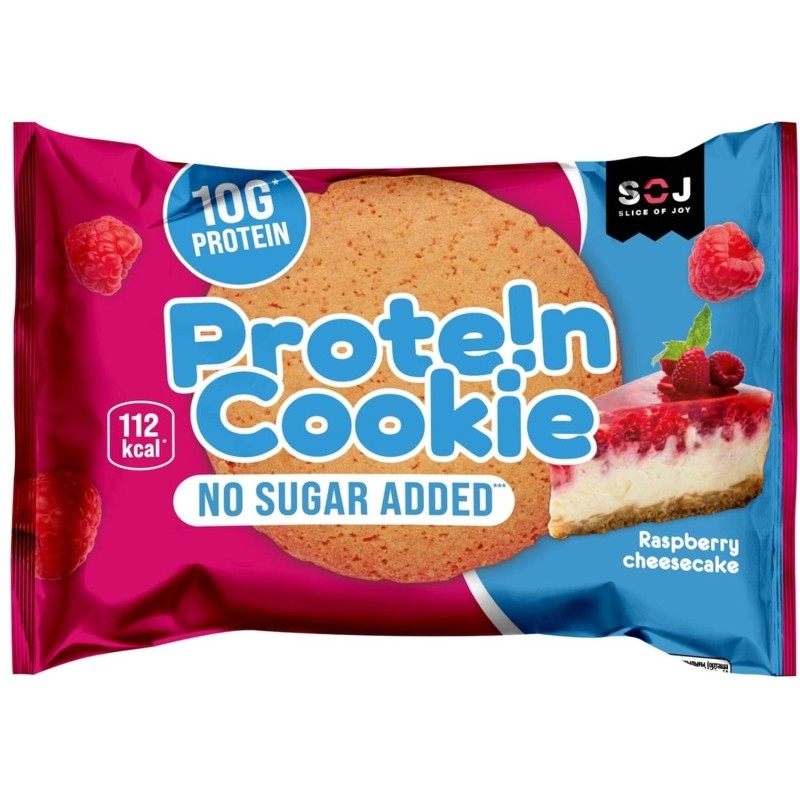 Печенье SOJ Prote!n Cookie Малиновый Чизкейк 37г