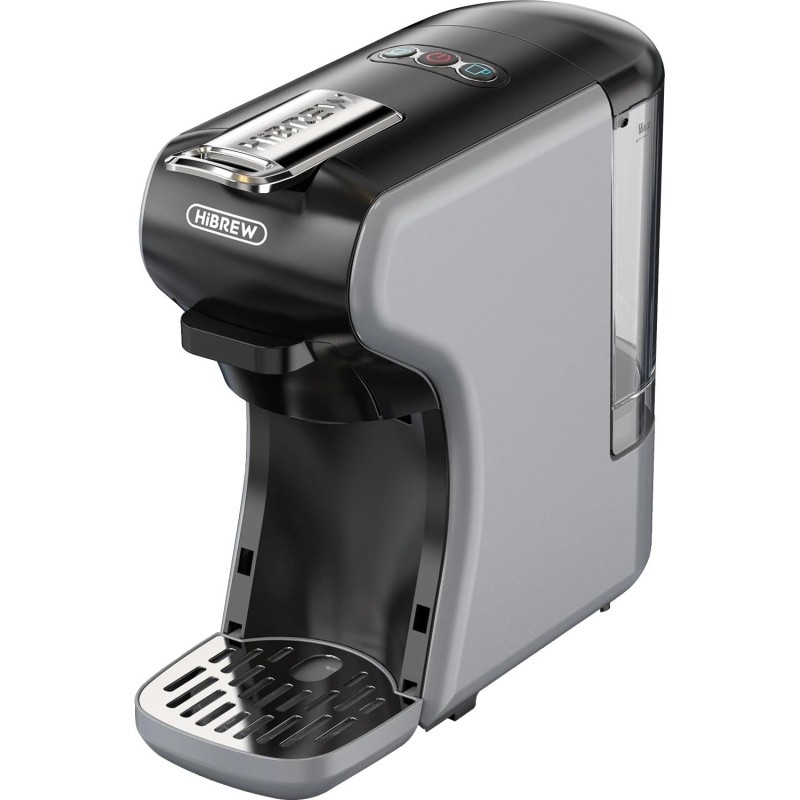 Кофемашина Hibrew H9A (ST-504) черный серый,капсульная