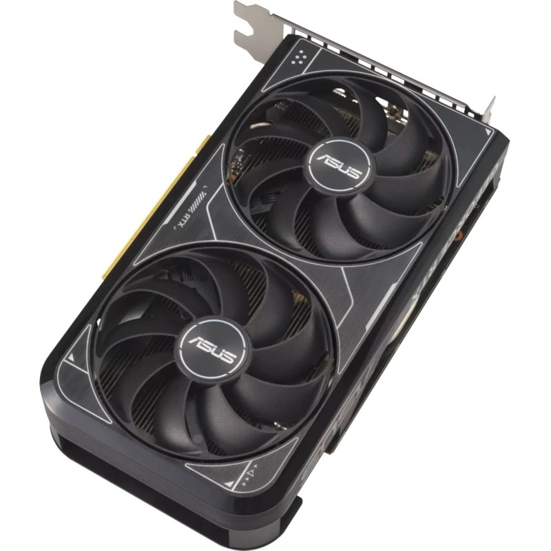 Видеокарта Asus RTX4060 8Gb 2505/17000/HDMIx1/DPx3(DUAL-RTX4060-O8G-V2)