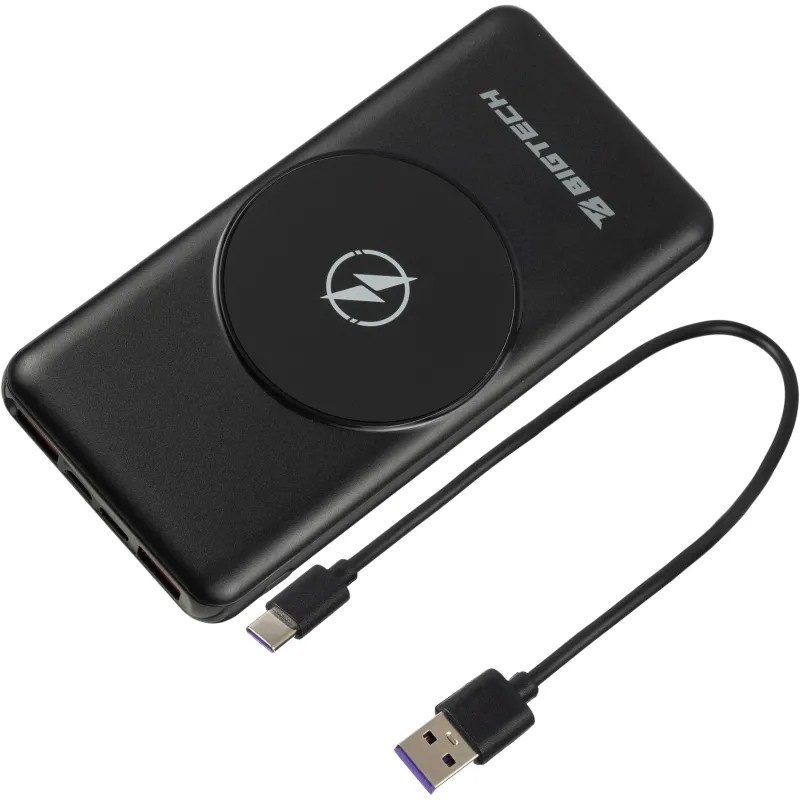 Внешний аккумулятор BigTech (BT-PB-10-BL-14) 10000 mAh черный