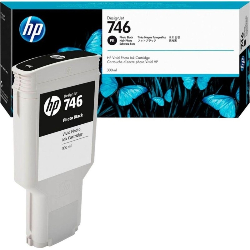 Картридж струйный HP 746 P2V82A фото чер. для Z6/Z9