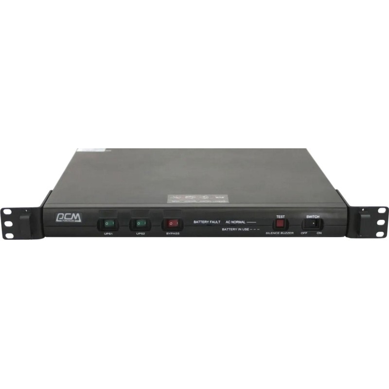 ИБП Powercom King Pro KIN-600AP RM, Line-Int, 600VA/480W, Rack 1U,5xC13