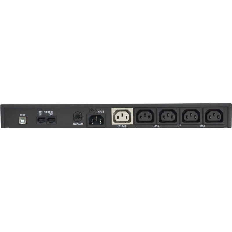 ИБП Powercom King Pro KIN-600AP RM, Line-Int, 600VA/480W, Rack 1U,5xC13
