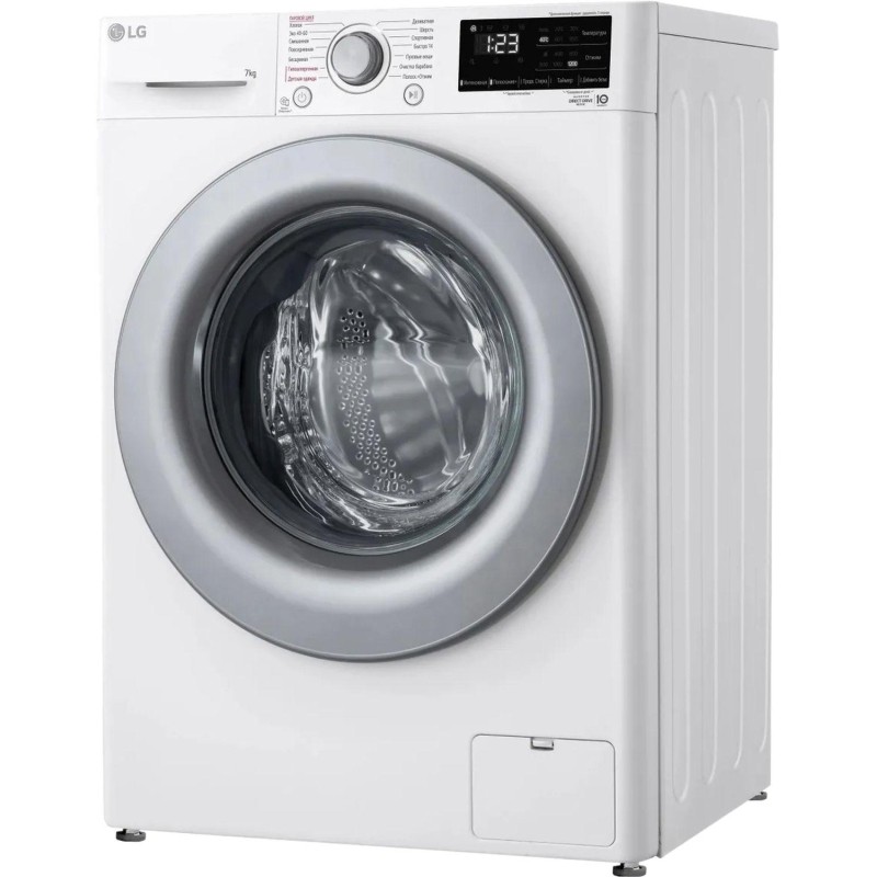 Стиральная машина LG F2V3HS4W кл.:A фронт. макс.:7кг белый инвертер