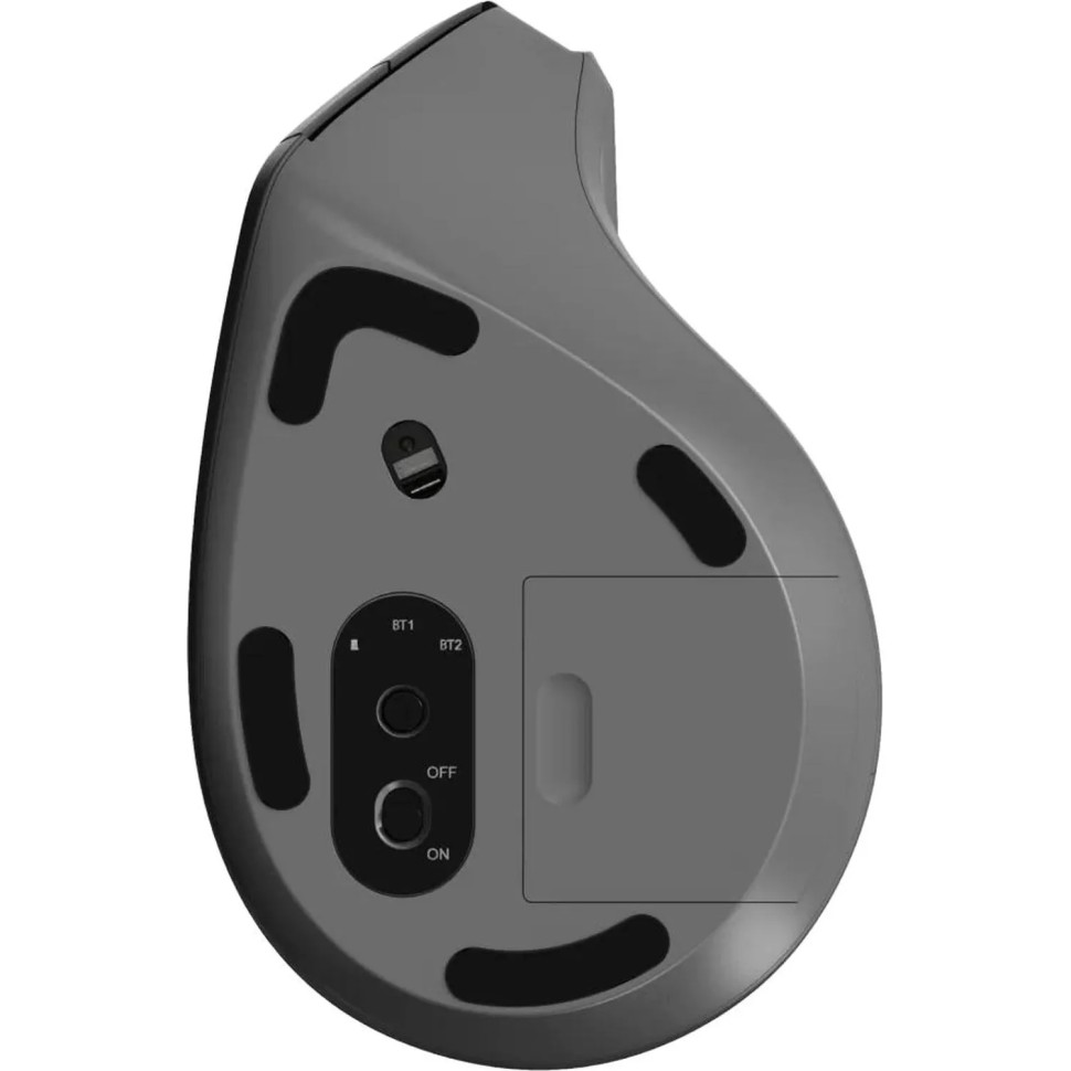 Мышь компьютерная RAPOO беспроводная вертикальная EV310M цвет - Dark Grey Мышь компьютерная RAPOO беспроводная вертикальная EV310M цвет - Dark Grey