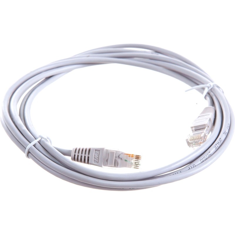 Патч-корд TWT TWT-45-45-3.0-GY UTP кат.53.0 м, серый