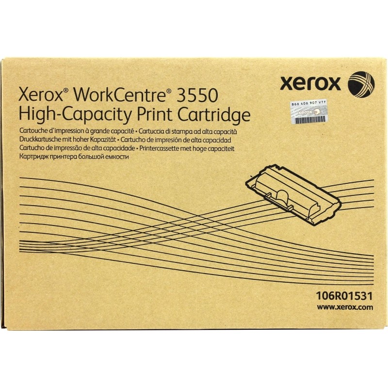 Картридж лазерный Xerox 106R01531 чер. для WC3550