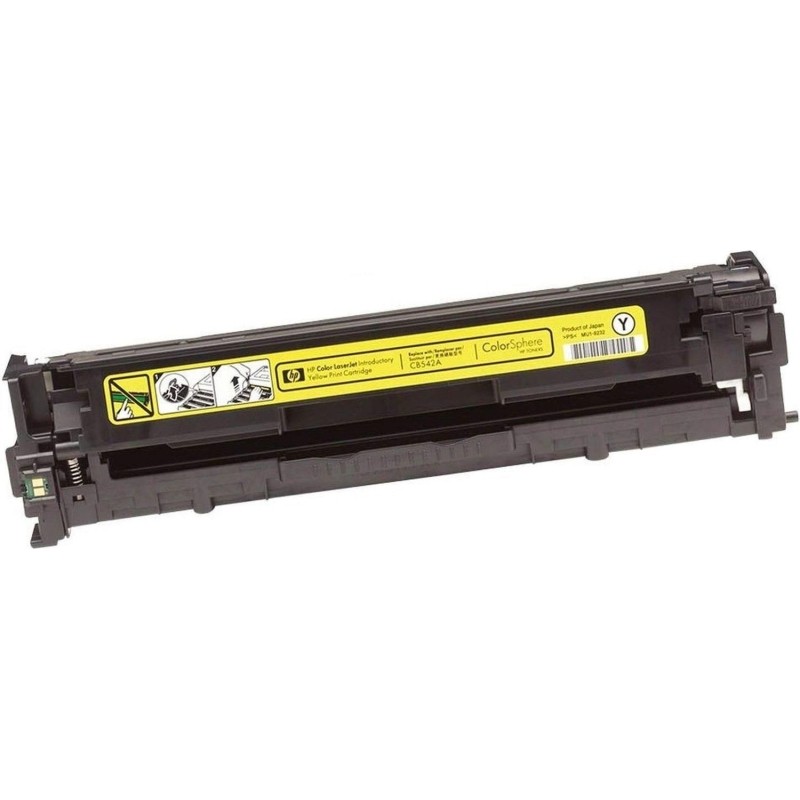 Картридж лазерный HP 125A CB542A жел. для LJ CP1215/1515