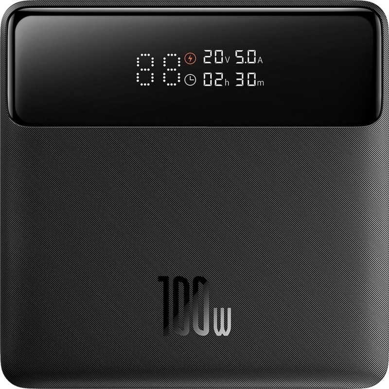 Внешний аккумулятор Baseus Blade DGT HD 20k mAh 100W+каб BK(BAS-PPBL000301)