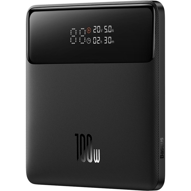 Внешний аккумулятор Baseus Blade DGT HD 20k mAh 100W+каб BK(BAS-PPBL000301)