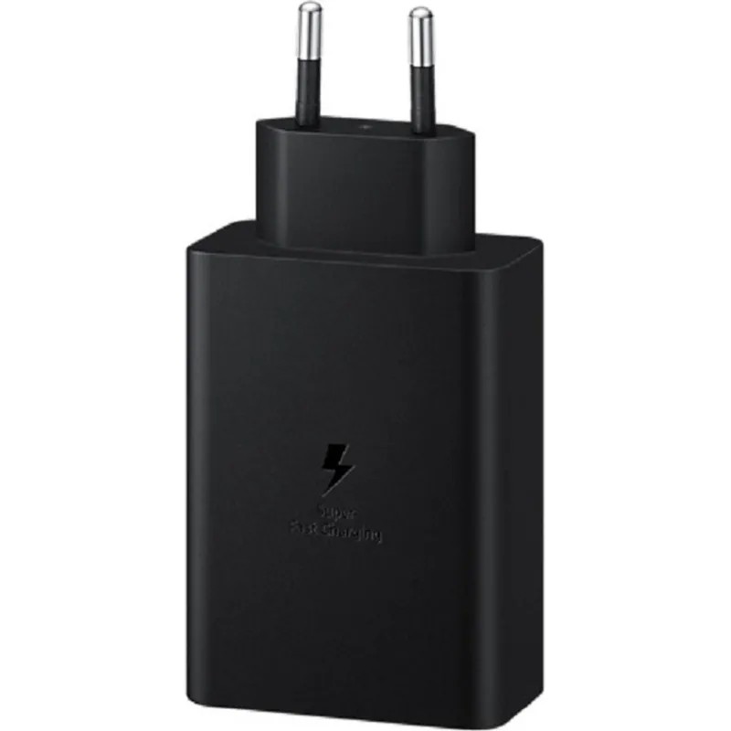 Зарядное устройство сетевое, 65Вт, 3USB, PD, Samsung, чер, EP-T6530NBEGRU