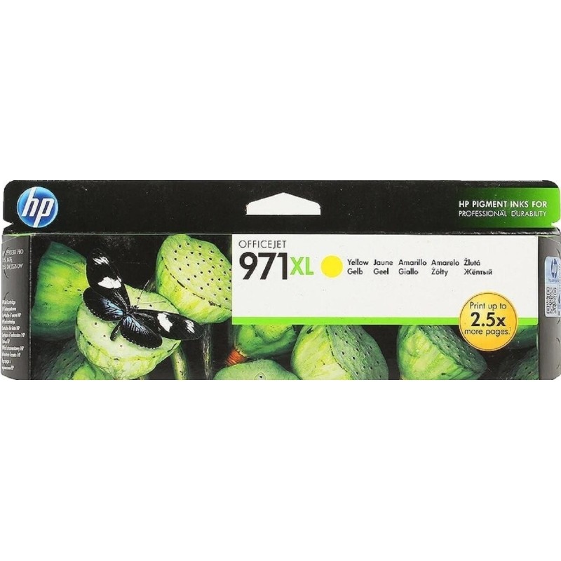 Картридж струйный HP 971XL CN628AE жел. пов.емк. для OJ Pro X576dw