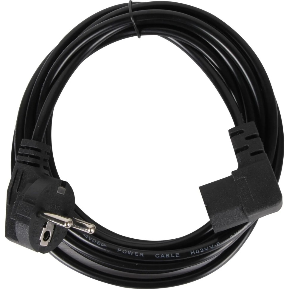 Кабель комп - розетка 220V EU (угол-угол) 3m, iOpen &lt;ACE021R-3.0M