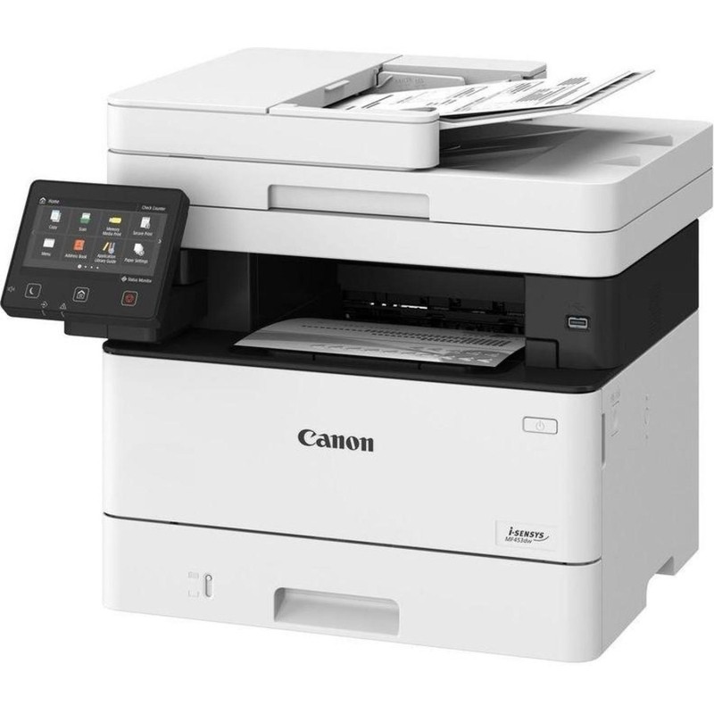 МФУ Canon i-SENSYS MF455dw, A4, ч/б, P/C/S/F, 600-1200 dpi, USB/LAN/WiFi