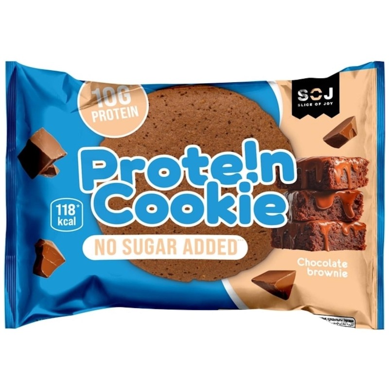 Печенье SOJ Prote!n Cookie Шоколадный брауни 37г