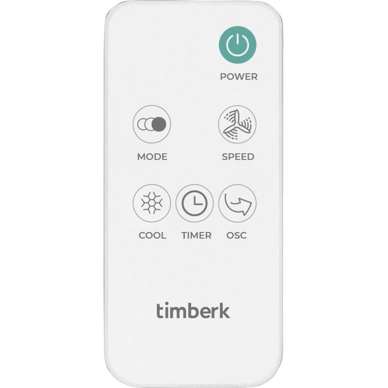Вентилятор колонный  Timberk T-SAC02RC, 60Вт, белый