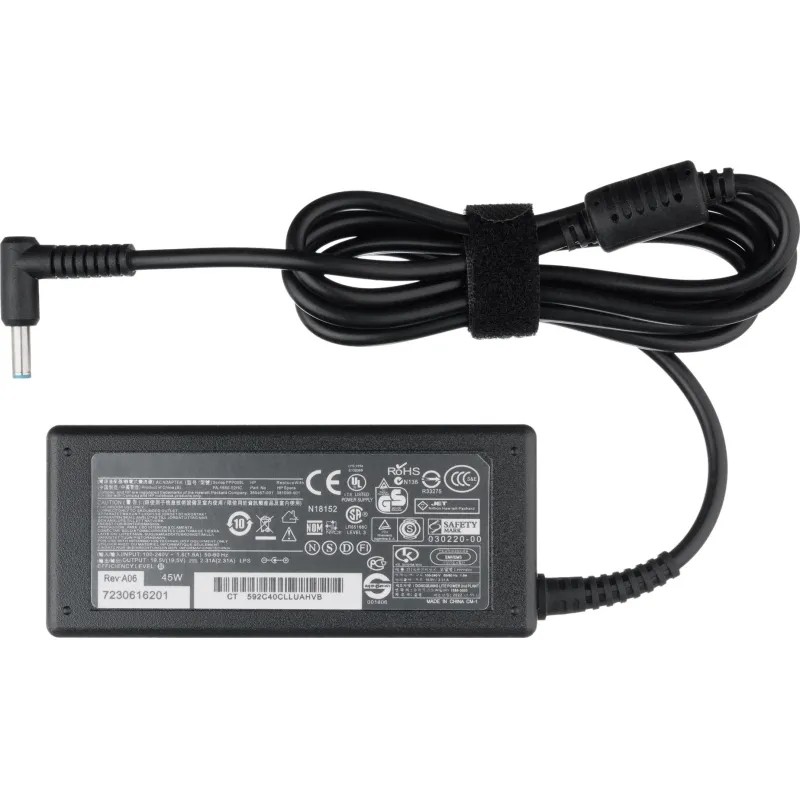 Блок питания для ноутбуков HP 19.5V 2.31A 45W 4.5x3.0мм черный