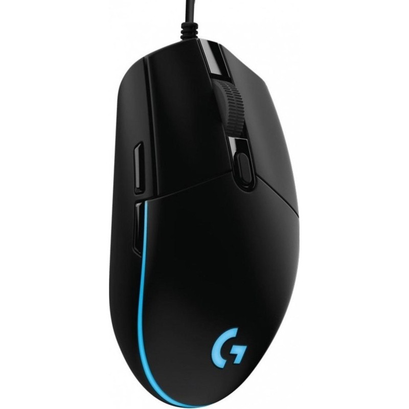 Мышь компьютерная Logitech проводная G102, Black [910-005808
