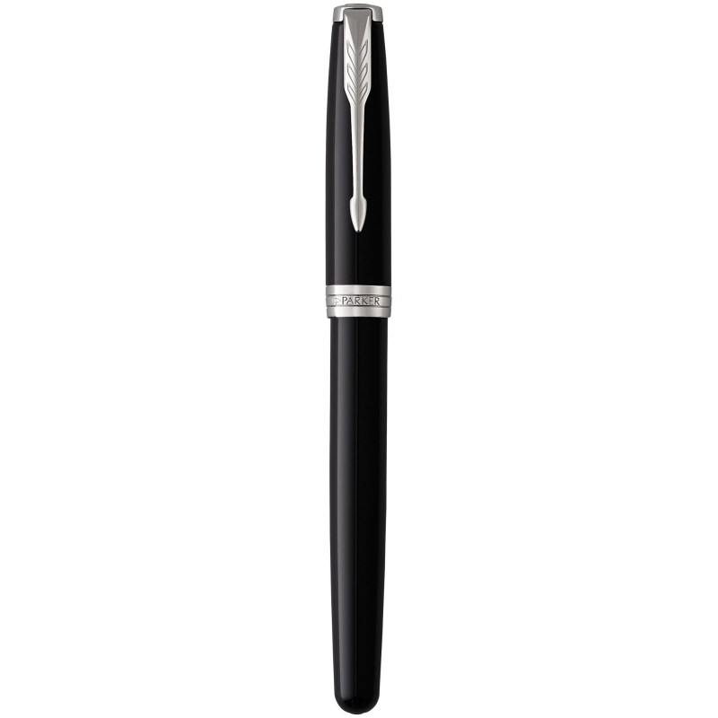 Ручка перьевая Parker Sonnet Black Lacque СT черн,1мм,кор 1931500