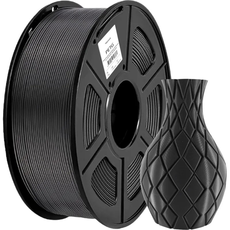 Пластик для принтера 3D Cactus CS-3D-PETG-1KG-BLACK PETG d1.75мм 1кг 1цв