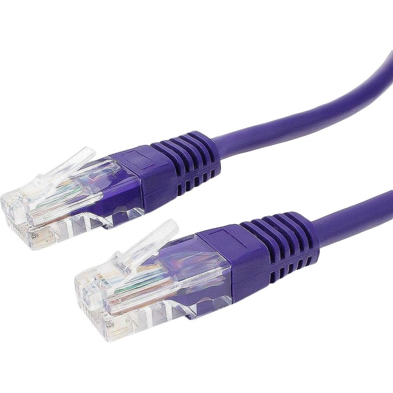 Патч-корд UTP Cablexpert PP12-5M/V кат.5e, 5м, фиолетовый