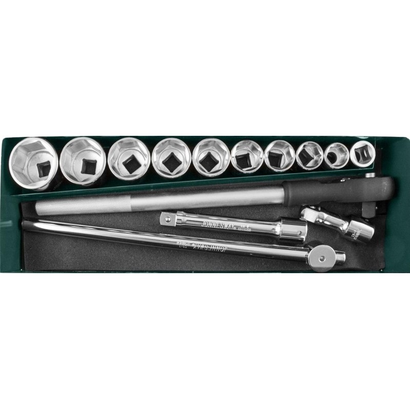Набор головок торцевых 3/4DR, 22-50 мм, 15 предм. S04H6315SA