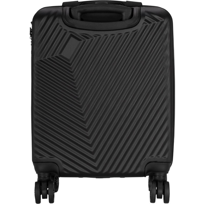 Чемодан TORBER Lama, черн, ABS-пластик, 38 х 21 х 55 см, 37л, T1919S-Black