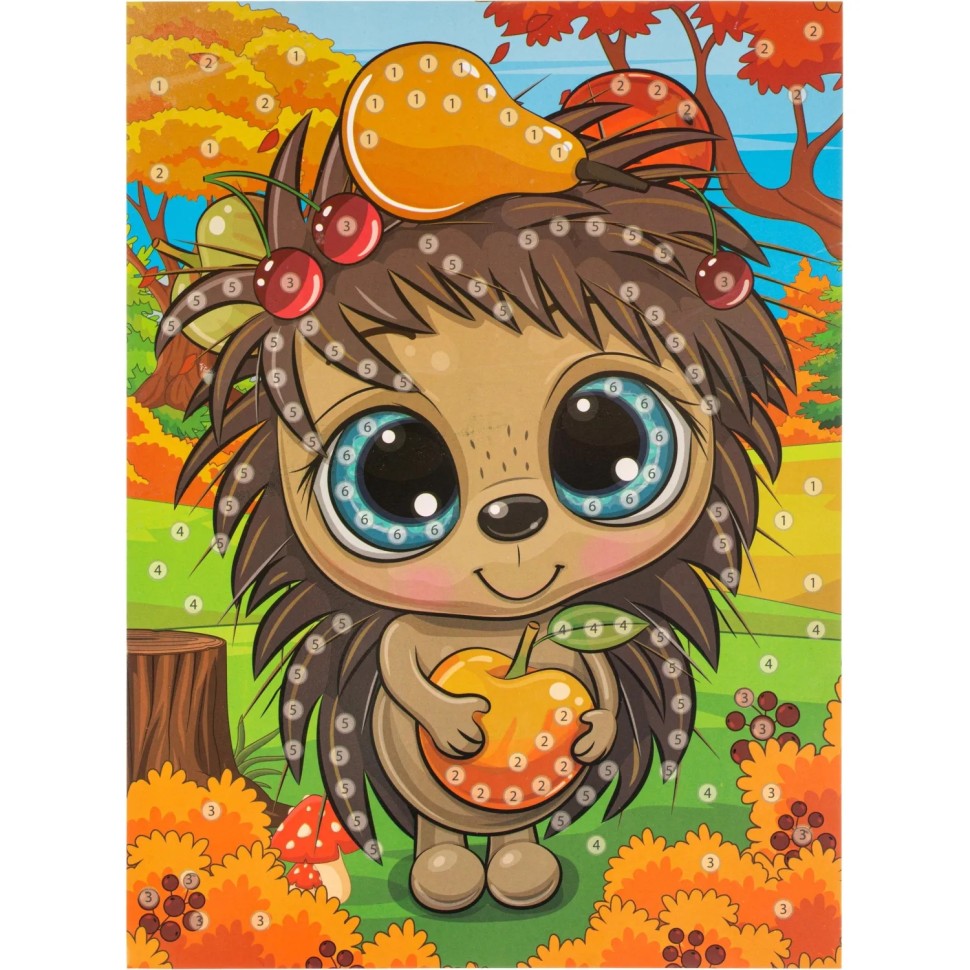 Аппликация из пайеток Ёжик МУЛЬТИ АРТ SEQPACK-112294 Аппликация из пайеток Ёжик МУЛЬТИ АРТ SEQPACK-112294