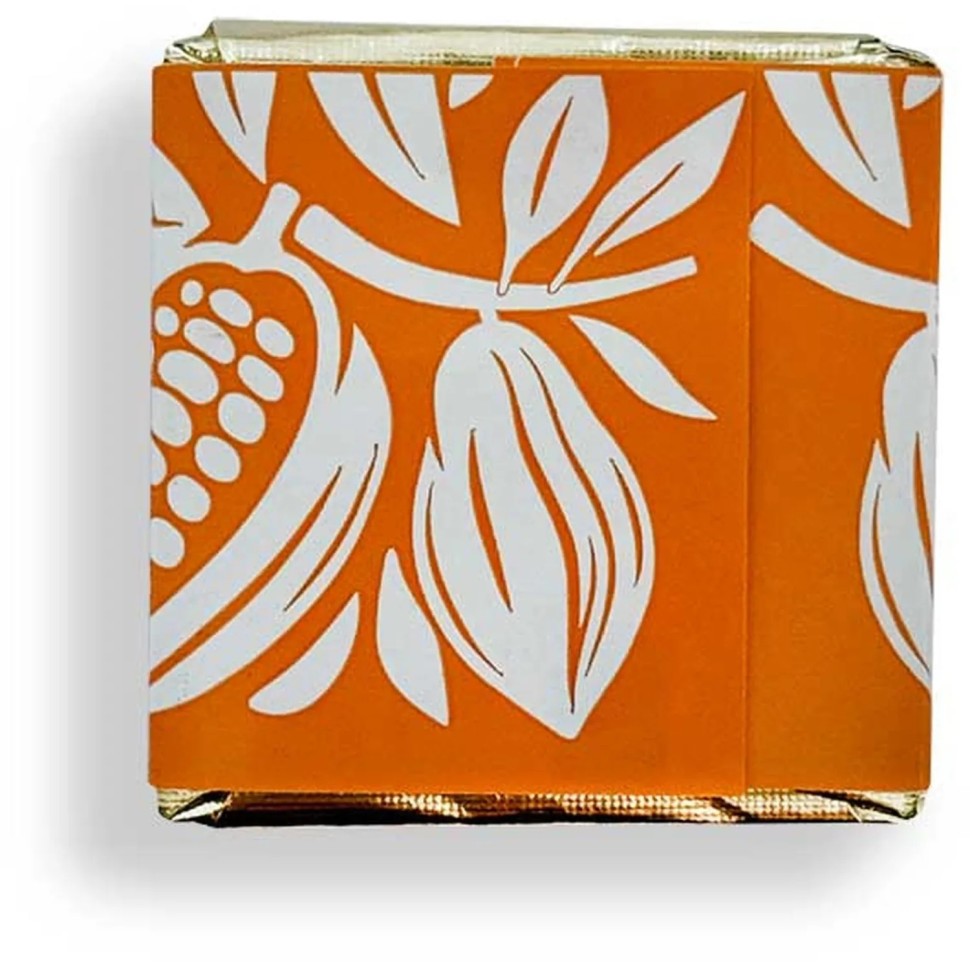 Шоколад порционный Apriori темный, с цукат апельс и лепест минд, 1250г/уп